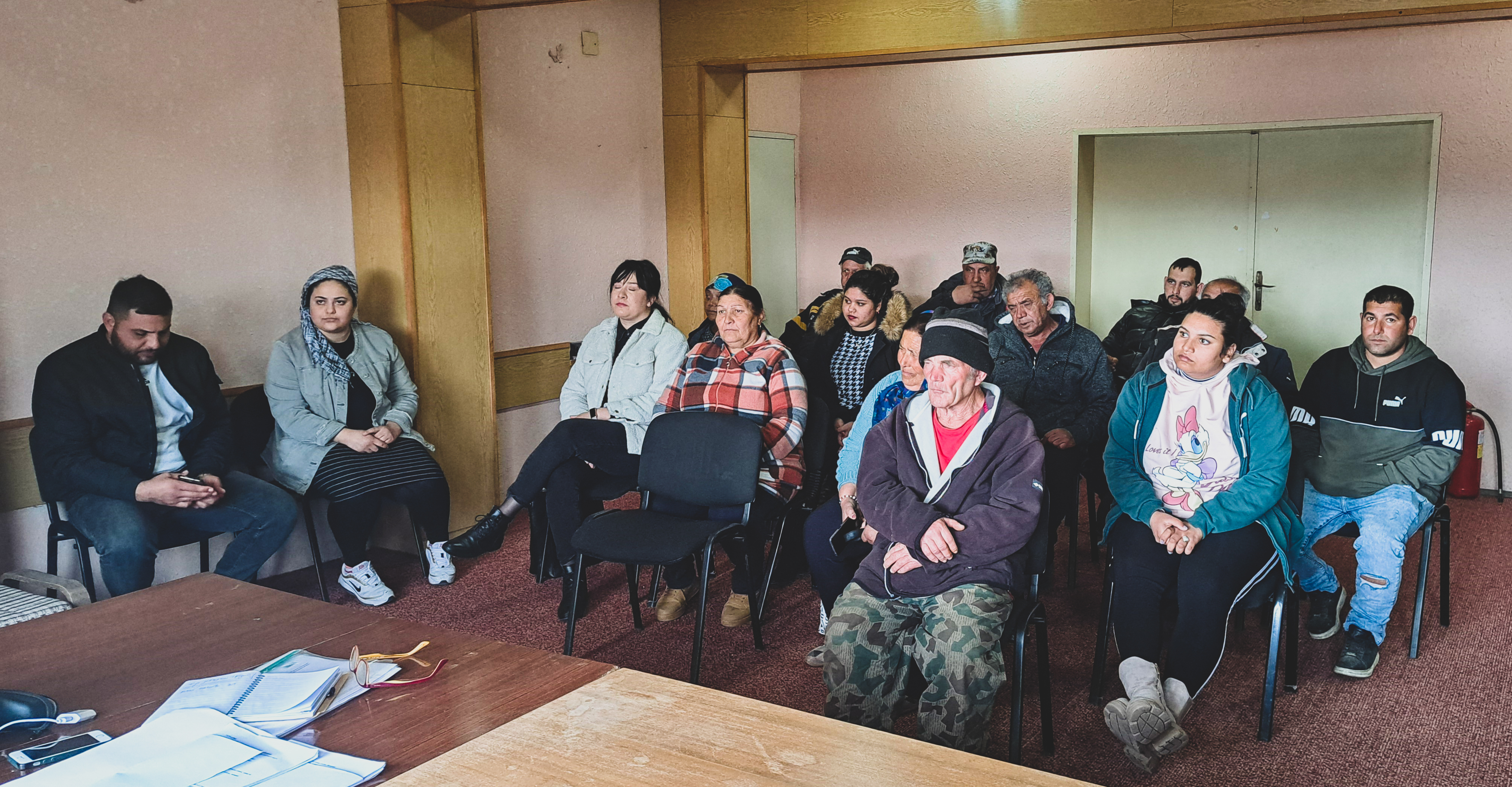 Members of the Roma community in Golyam Ivor