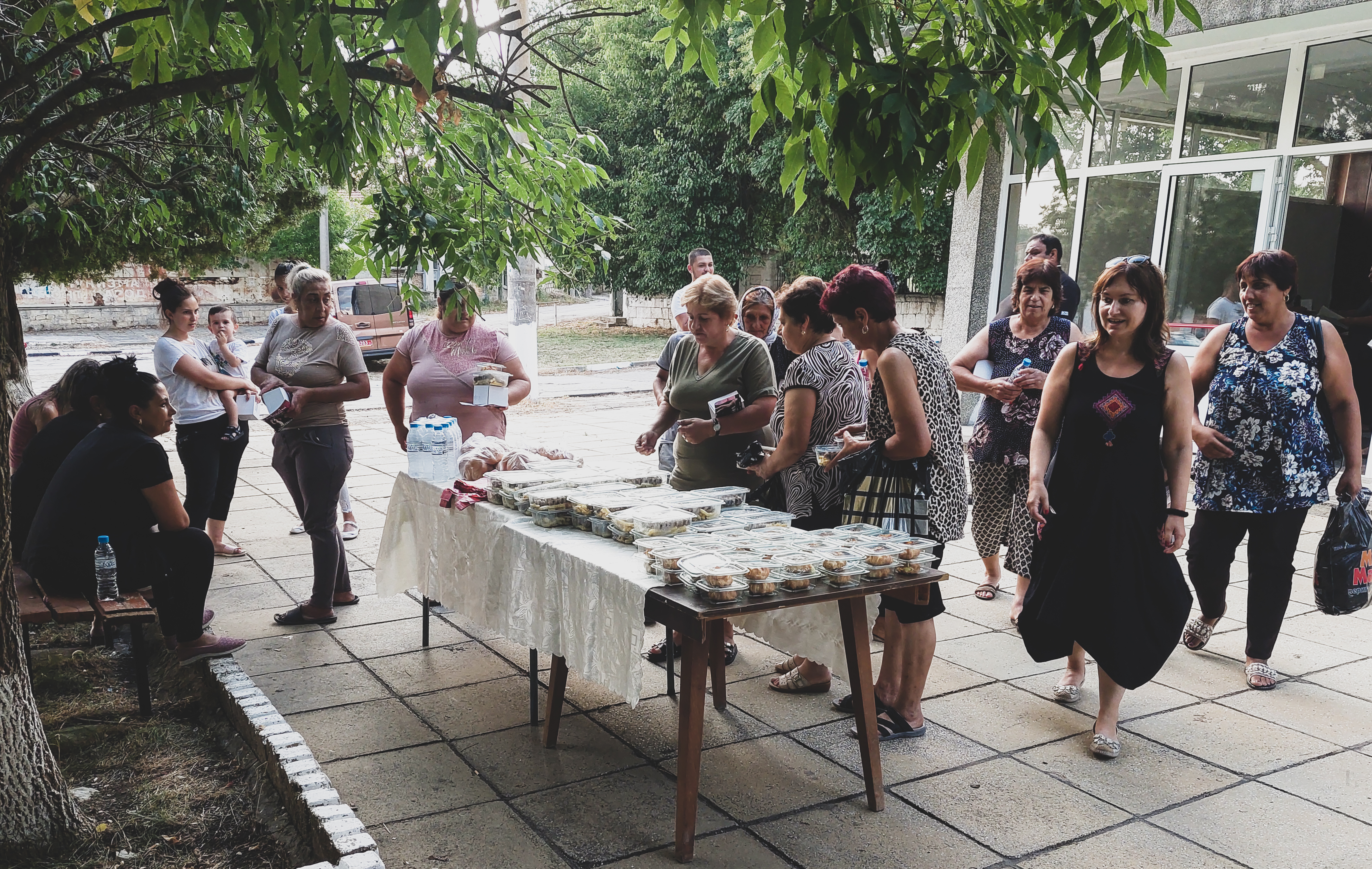 Catering provided for the participants