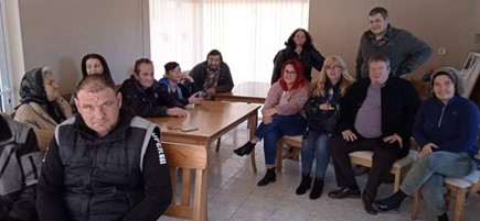 Социалните работници с ползватели на Центъра за социална рехабилитация и интеграция в община Пловдив